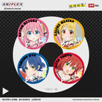 Bocchi the Rock!: Kessoku Band Vinyl Record Badge Set - 4-Piece Holographic Ver