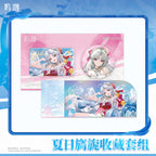 Wuthering Waves: Carlotta Can Badge & Laser Ticket Set - Splashing Summer Ver