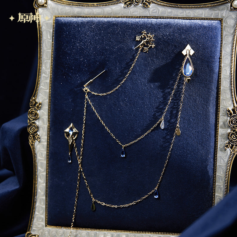 Genshin Impact: Furina Impression Theme Layered Brooch Set