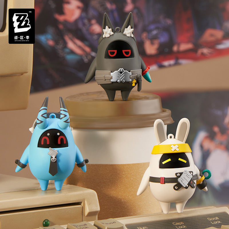 Zenless Zone Zero: Hoshimi Miyabi Bangboo Figure Keychain - Standee Series