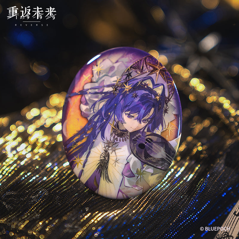 Reverse: 1999: Voyager Badge & Postcard Set - When Stars Sing Together Ver