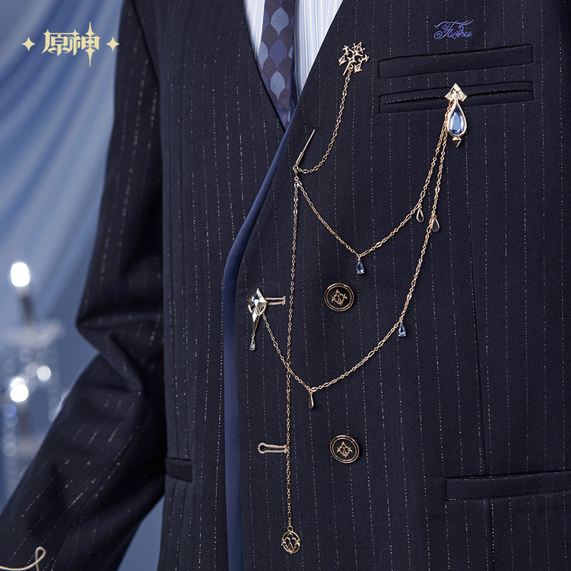 Genshin Impact: Furina Impression Theme Layered Brooch Set