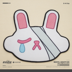 Blue Archive: Miyu Sad Bunny Series Floor Mat - SRT Rabbit Squad