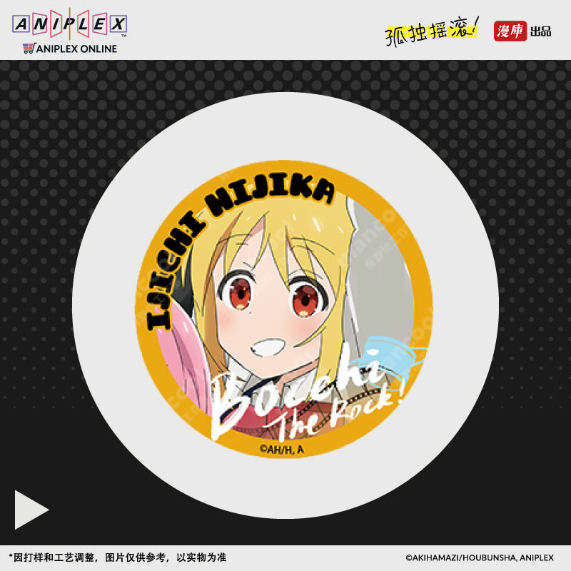 Bocchi the Rock!: Kessoku Band Vinyl Record Badge Set - 4-Piece Holographic Ver