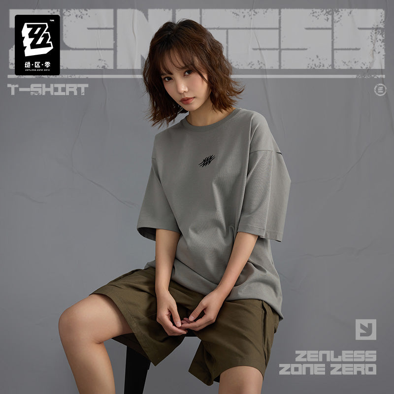 Zenless Zone Zero: EZ STUDIO 2025 SS T-Shirt - Gray