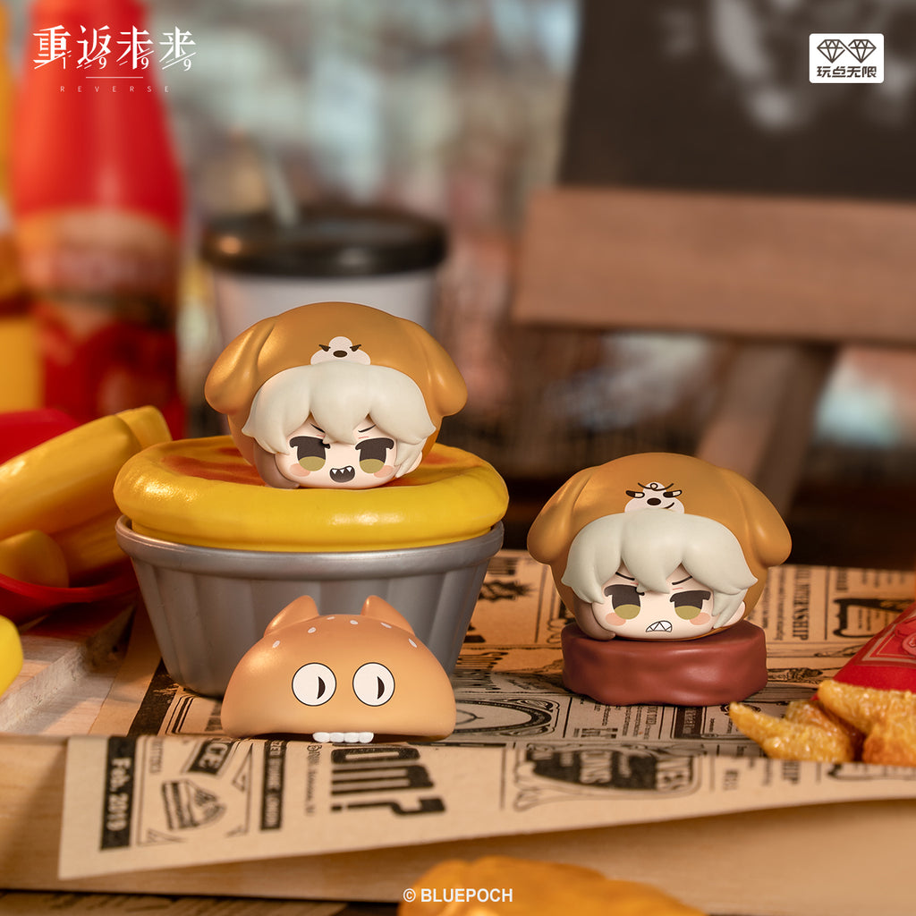 Reverse: 1999: Infinite Fun Hamburger Jenga Mini Figure Set - 12 Types +