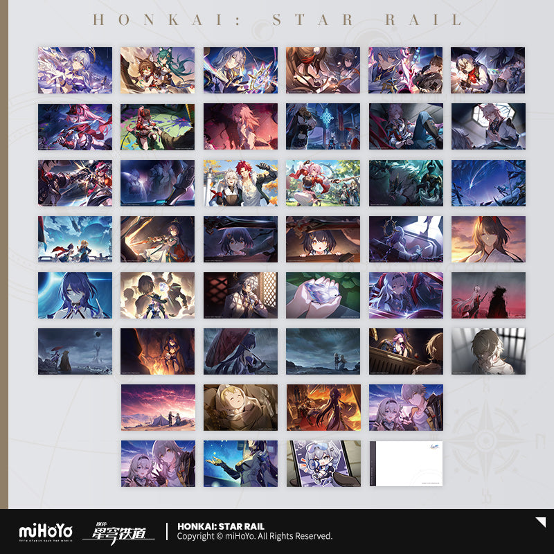 Honkai: Star Rail: Memories with You Postcard Set Vol.2 - Penacony Edition