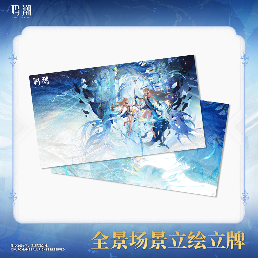 Wuthering Waves: Cartesia & Fleur Resonator Theme Acrylic Stand - Panoramic Ver