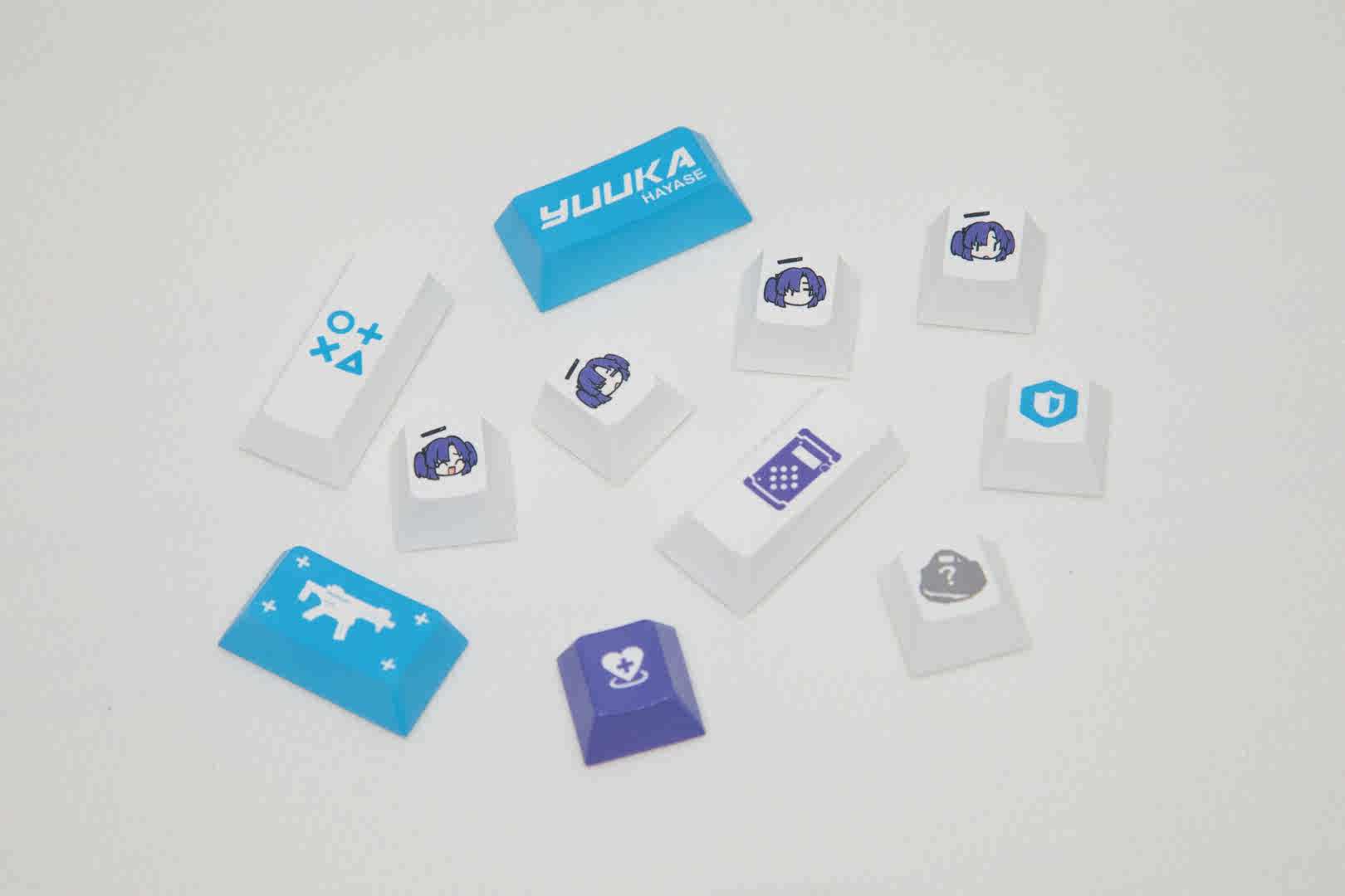 Blue Archive: Yuuka Millennium Science Theme Keycap Set - 140 Keys