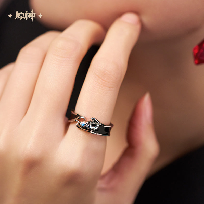 Genshin Impact: Tartaglia Earring & Open Ring Set - Resplendent Feast Ver