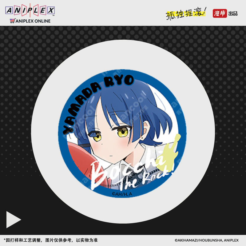 Bocchi the Rock!: Kessoku Band Vinyl Record Badge Set - 4-Piece Holographic Ver
