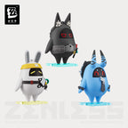 Zenless Zone Zero: Hoshimi Miyabi Bangboo Figure Keychain - Standee Series