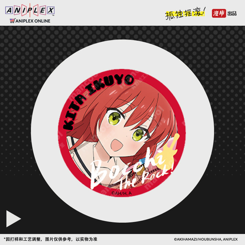 Bocchi the Rock!: Kessoku Band Vinyl Record Badge Set - 4-Piece Holographic Ver
