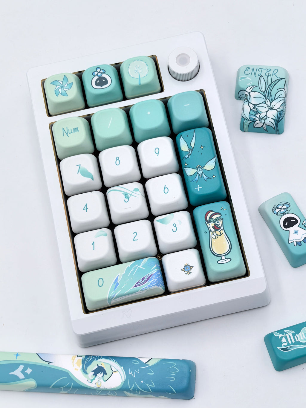 Genshin Impact: Venti Barbatos Theme Keycap Set - 140 Keys