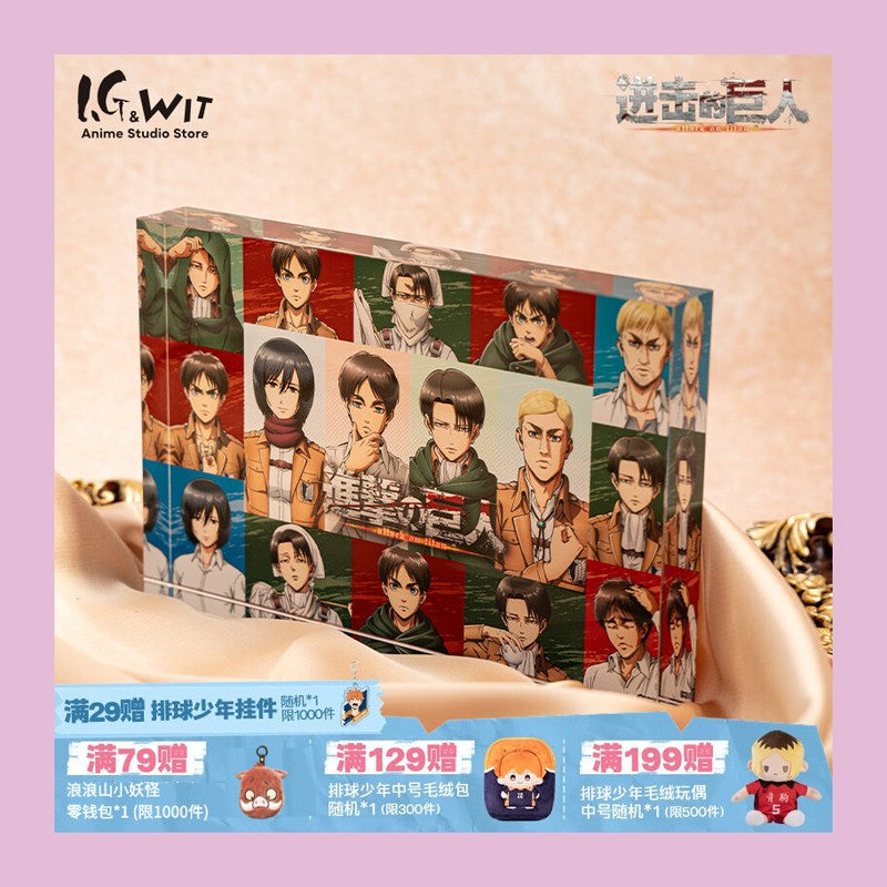 진격의 거인 공식 정품 굿즈 WIT Animation 시리즈 아크릴 장식