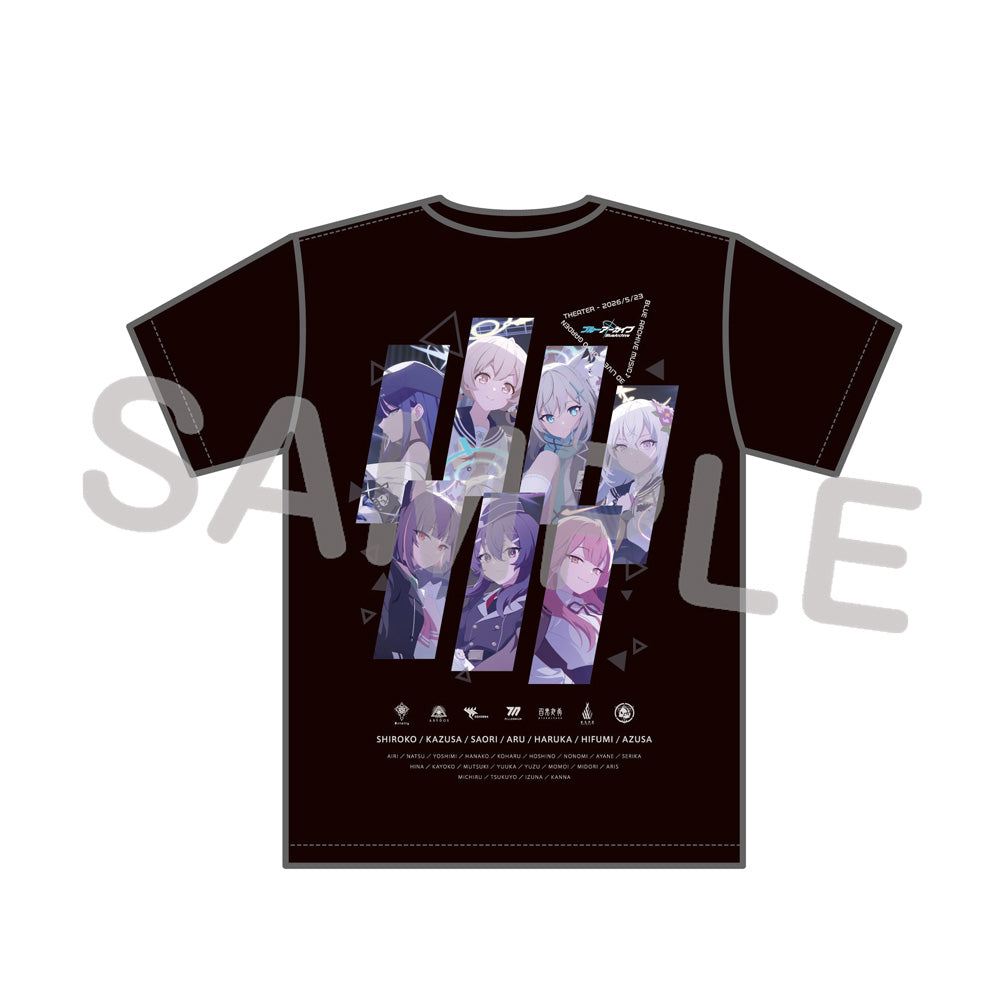 Blue Archive: Music 3D Live T-Shirt - Yostar 5th Anniversary Edition