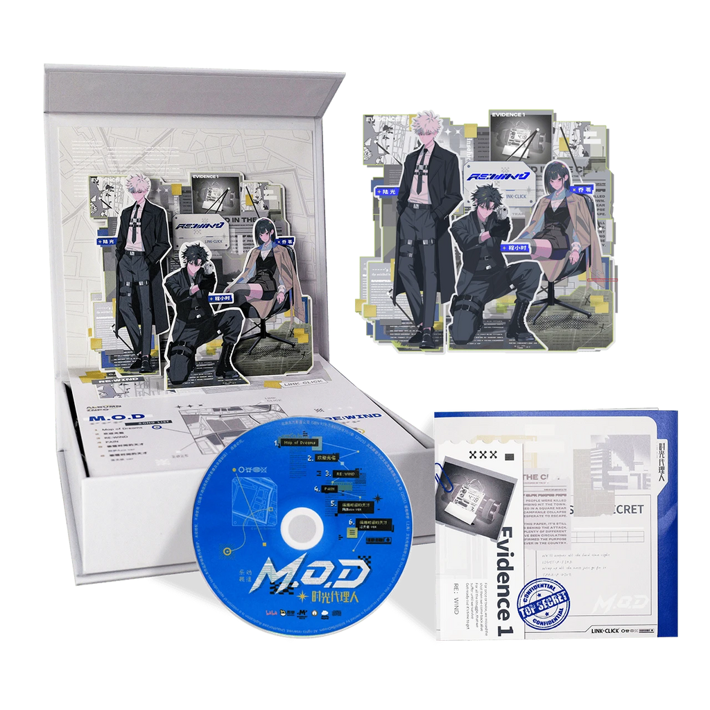 시광대리인 공식 정품 굿즈 MOD 라이브 2025 콘서트 CD 기프트 박스 「RE：WIND」ver.