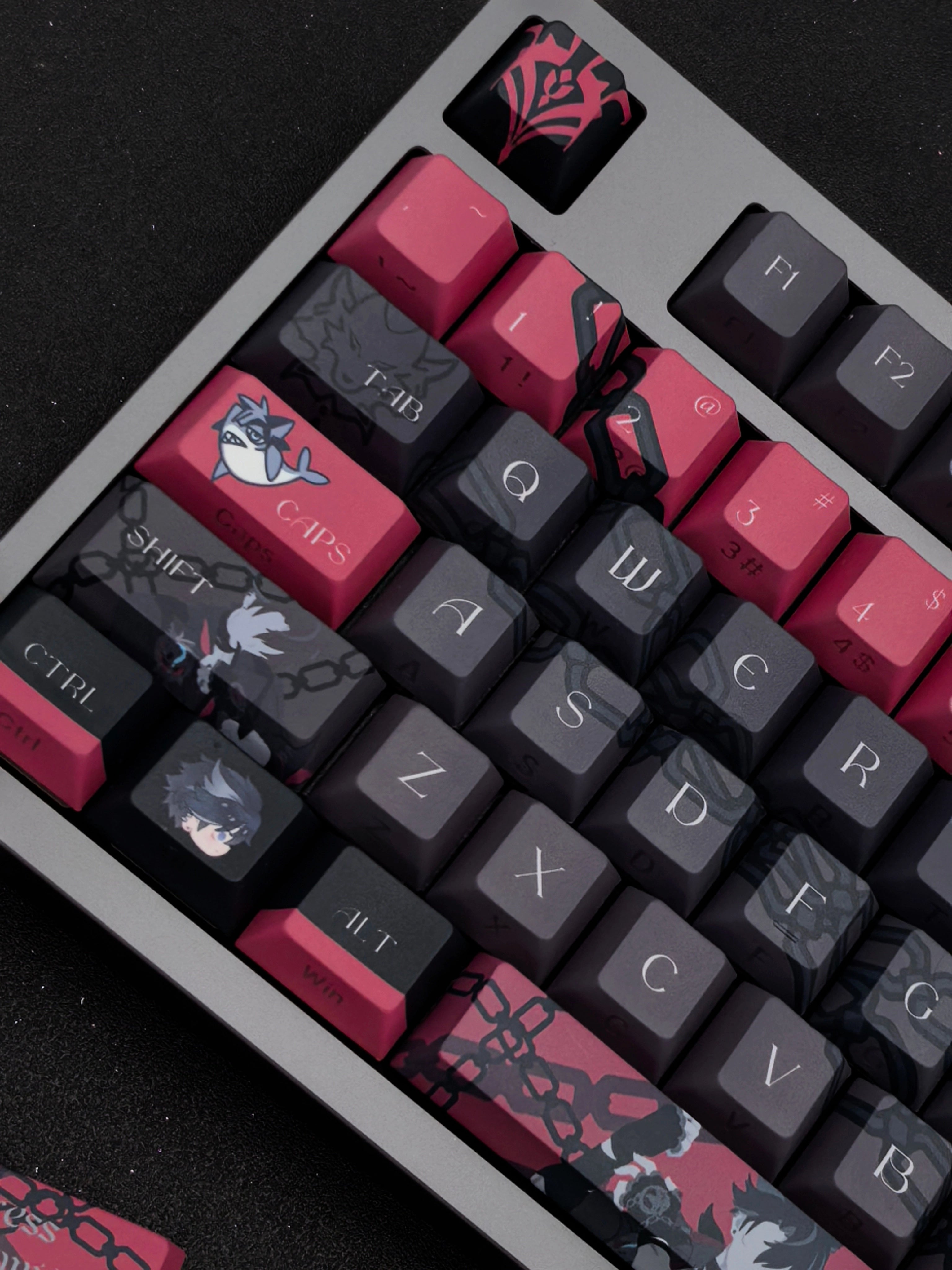 Genshin Impact: Wriothesley Keycap Set 2.0 - Fortress of Meropide Ver
