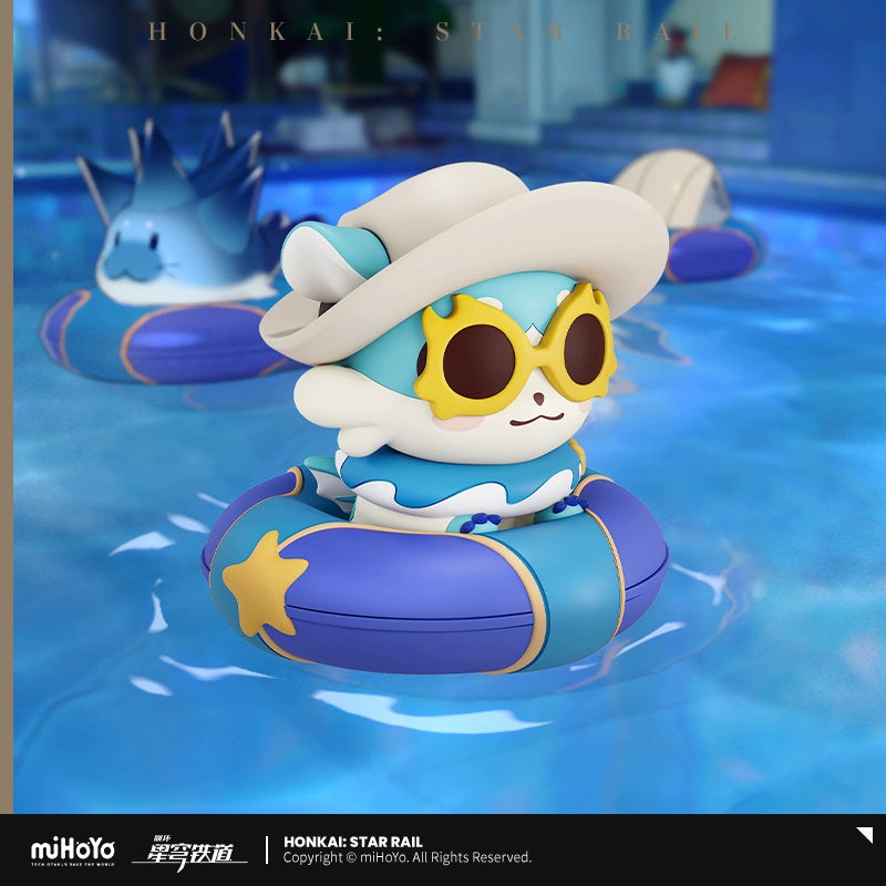 Honkai: Star Rail: Qingque Huggy Mini Figure - Summer Vacation Ver