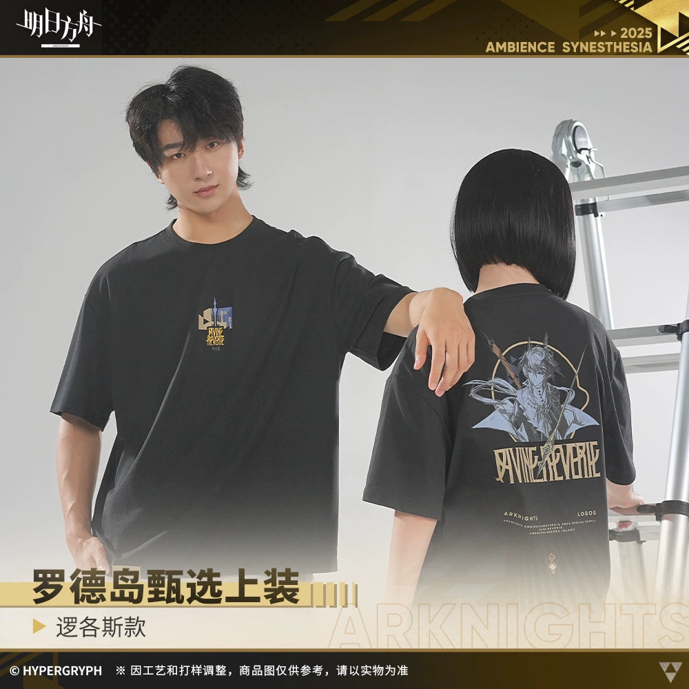 Arknights: Logos T-Shirt - 2025 Ambience Synesthesia Rhodes Island Selection