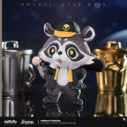 Honkai: Star Rail: Trailblazer Raccoon Plush Keychain - Galaxy Baseballer Ver