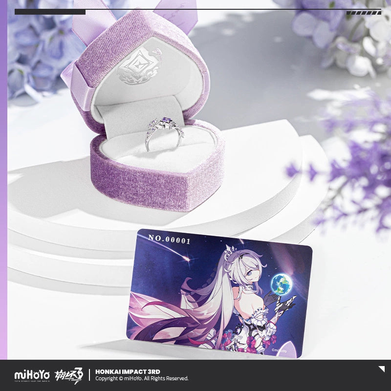 Honkai Impact 3rd: Kiana Herrscher of Finality Theme Ring - 925 Silver