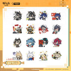 Arknights: Farewell to the Year SD Sticker Pack - Chongyue, Ling, Dusk & More