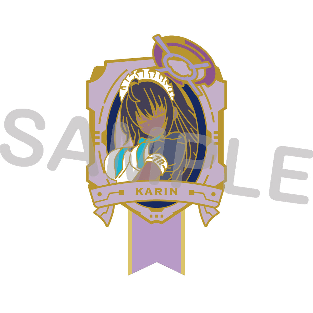 블루 아카이브 공식 정품 굿즈 일본 요스타 5주년 시리즈 브로치 카린 블아 블루아카