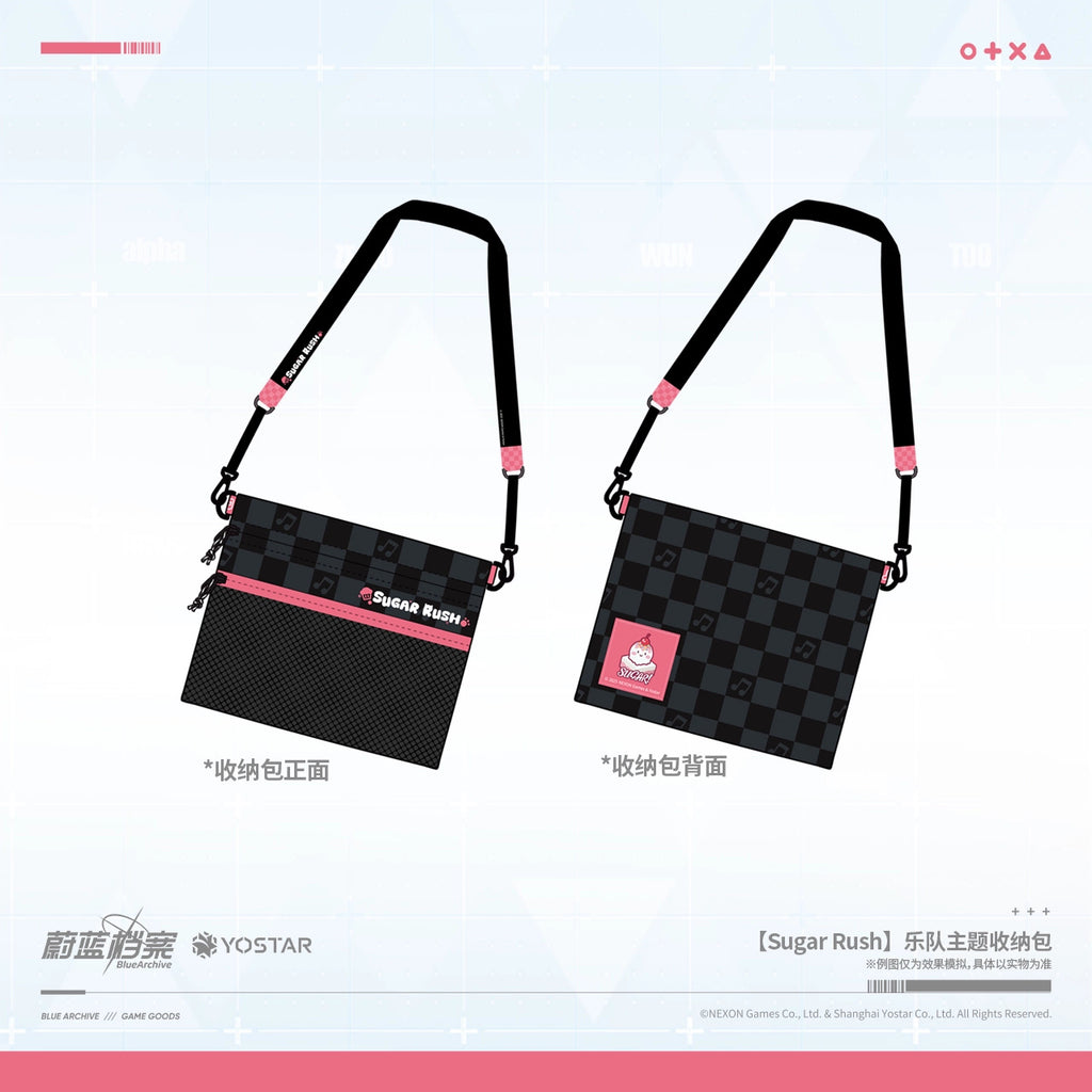 Blue Archive: After-School Dessert Club - Sugar Rush Crossbody Bag Set