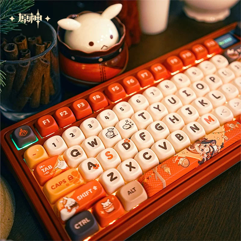 Genshin Impact: Klee Fleeing Sunlight Mechanical Keyboard - Triple Mode