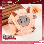 Arknights: Baby Nightingale Fluffy Plush Keychain - Soft & Fluffy Workshop