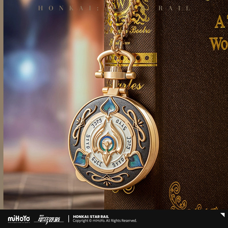 Honkai: Star Rail: Aventurine Pocket Watch Metal Keychain - All or Nothing Ver