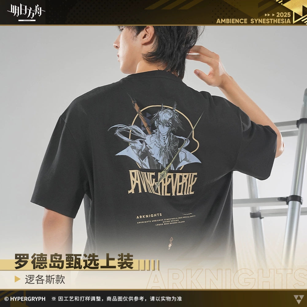 Arknights: Logos T-Shirt - 2025 Ambience Synesthesia Rhodes Island Selection