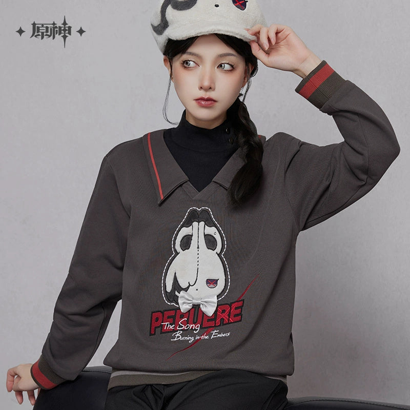 Genshin Impact: Arlecchino Impression Theme Layered Sweatshirt