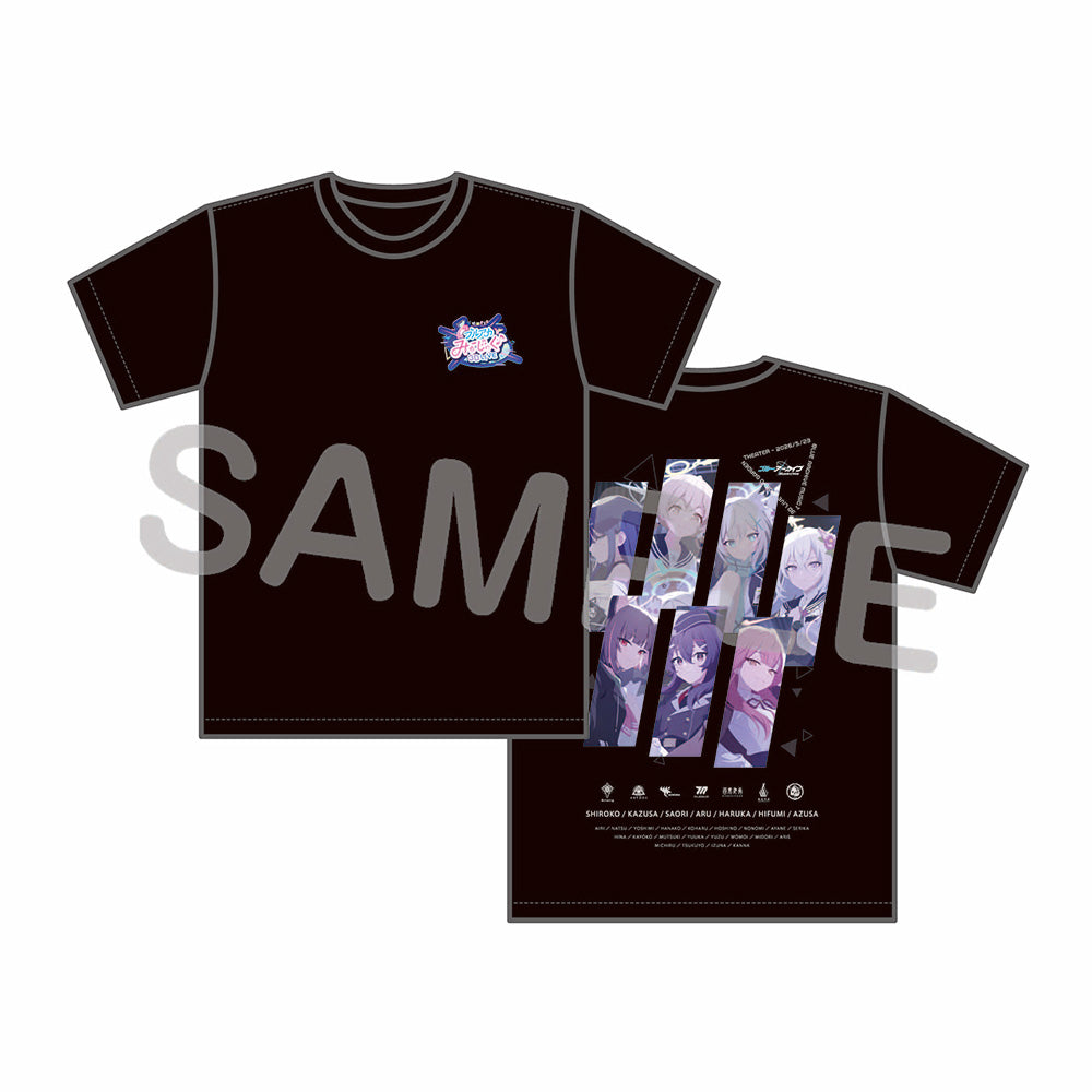 Blue Archive: Music 3D Live Premium Cheer Set & T-Shirt - Yostar 5th Anniv.