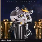 Honkai: Star Rail: Trailblazer Raccoon Plush Keychain - Galaxy Baseballer Ver