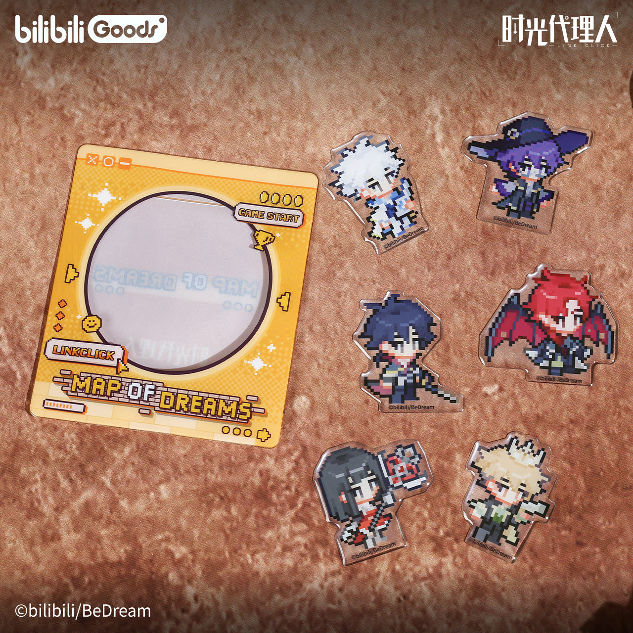 Link Click: MOD Live 2025 Concert 'Map of Dreams' Resin Sticker Set