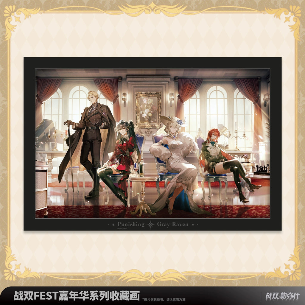 Punishing: Gray Raven - FEST Carnival Series Collectible Framed Art