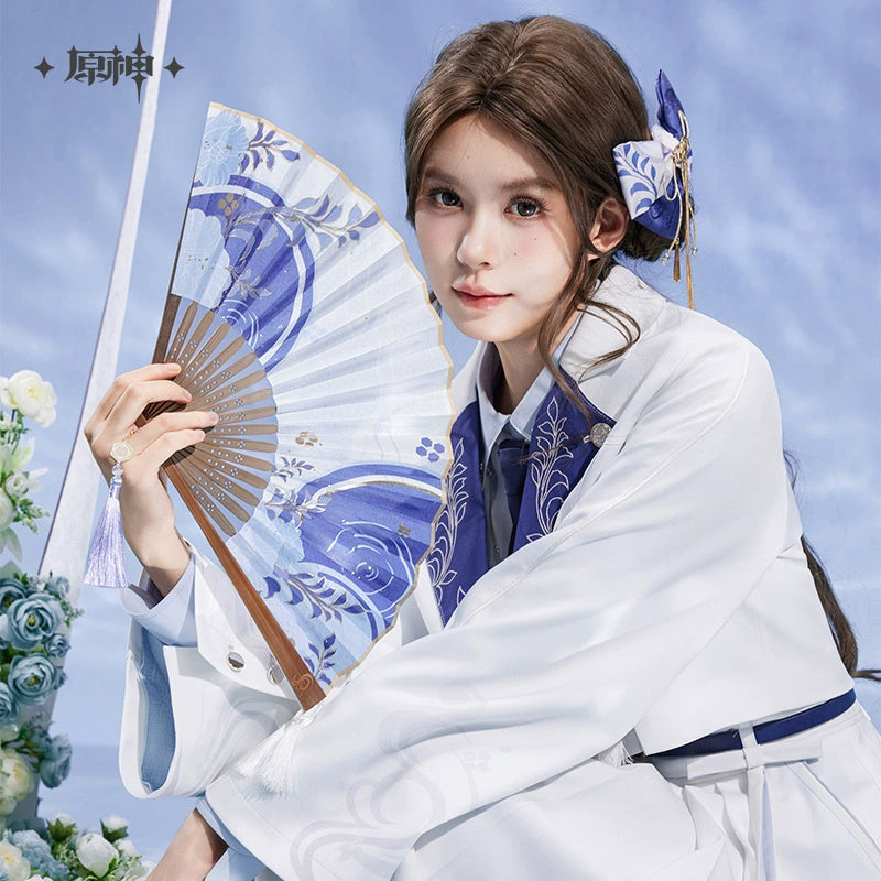 Genshin Impact: Kamisato Ayato Impression Series Gold Foil Silk Folding Fan