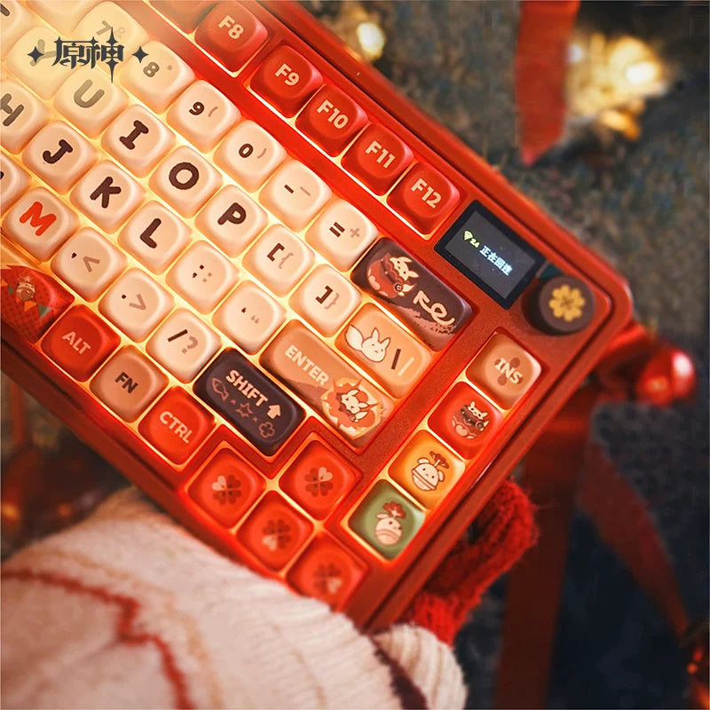 Genshin Impact: Klee Fleeing Sunlight Mechanical Keyboard - Triple Mode