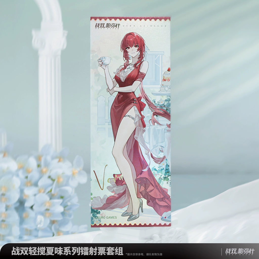 Punishing: Gray Raven: Summer Flavor Series Laser Ticket Set - Lamia, Vera &.