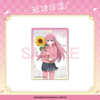 Bocchi the Rock!: Hitori Goto Can Badge & Clear Card Set - Sunflower Series