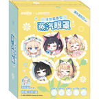 Blue Archive: Lawson Collaboration Steam Eye Mask Set - Random Keyring Ver
