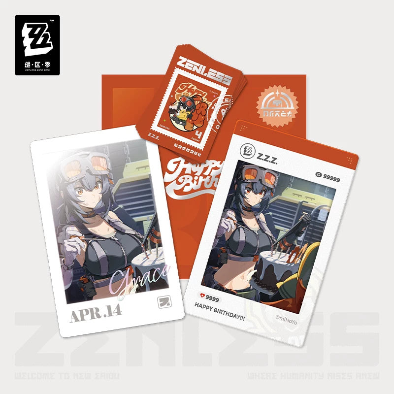 젠레스 존 제로 공식 정품 굿즈 HB2U 시리즈 생일 기념 세트 제4탄 그레이스 젠존제 ZZZ