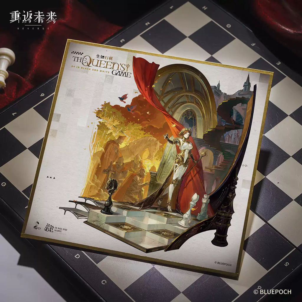 Reverse: 1999: Lucy Shikishi Art Board - The Queen's Game Ver