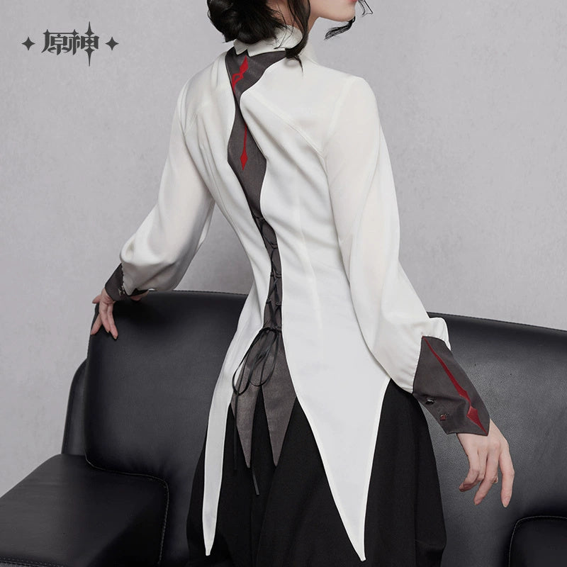 Genshin Impact: Arlecchino Impression Theme Strap Waist Shirt