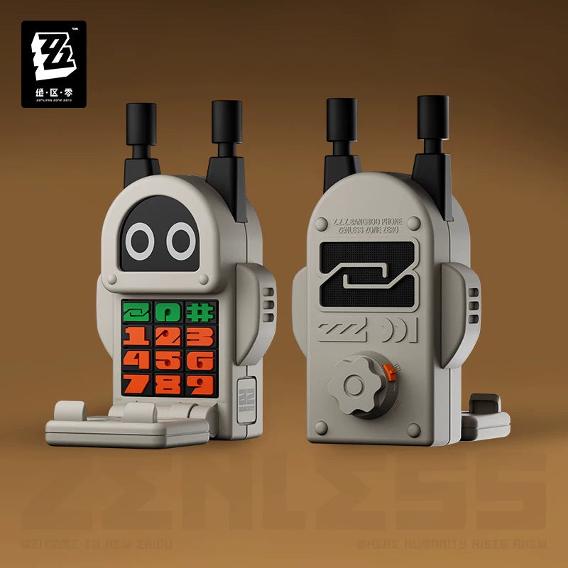 Zenless Zone Zero: Bangboo Retro Walkie-Talkie & Smartphone Stand - Black