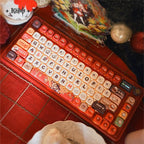 Genshin Impact: Klee Fleeing Sunlight Mechanical Keyboard - Glacier Pink Switch
