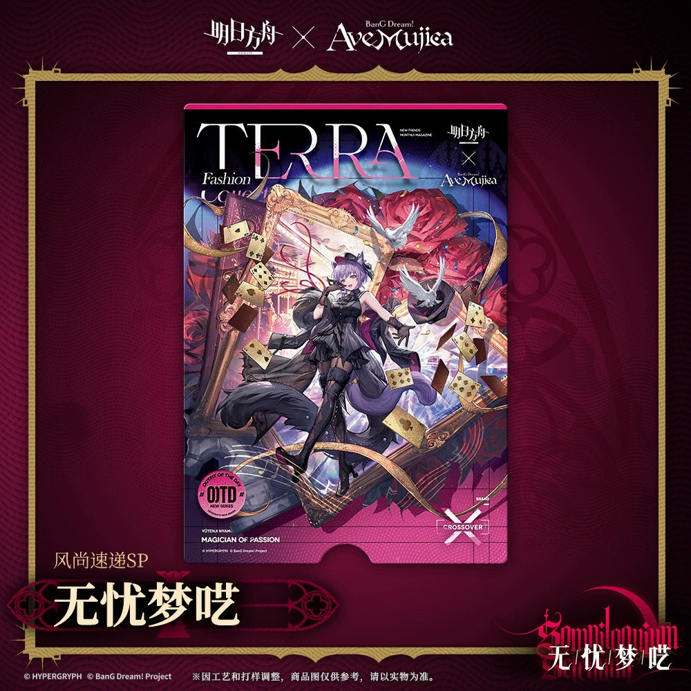 Arknights x BanG Dream! Ave Mujica: Postcard Set - Fashion Express SP.