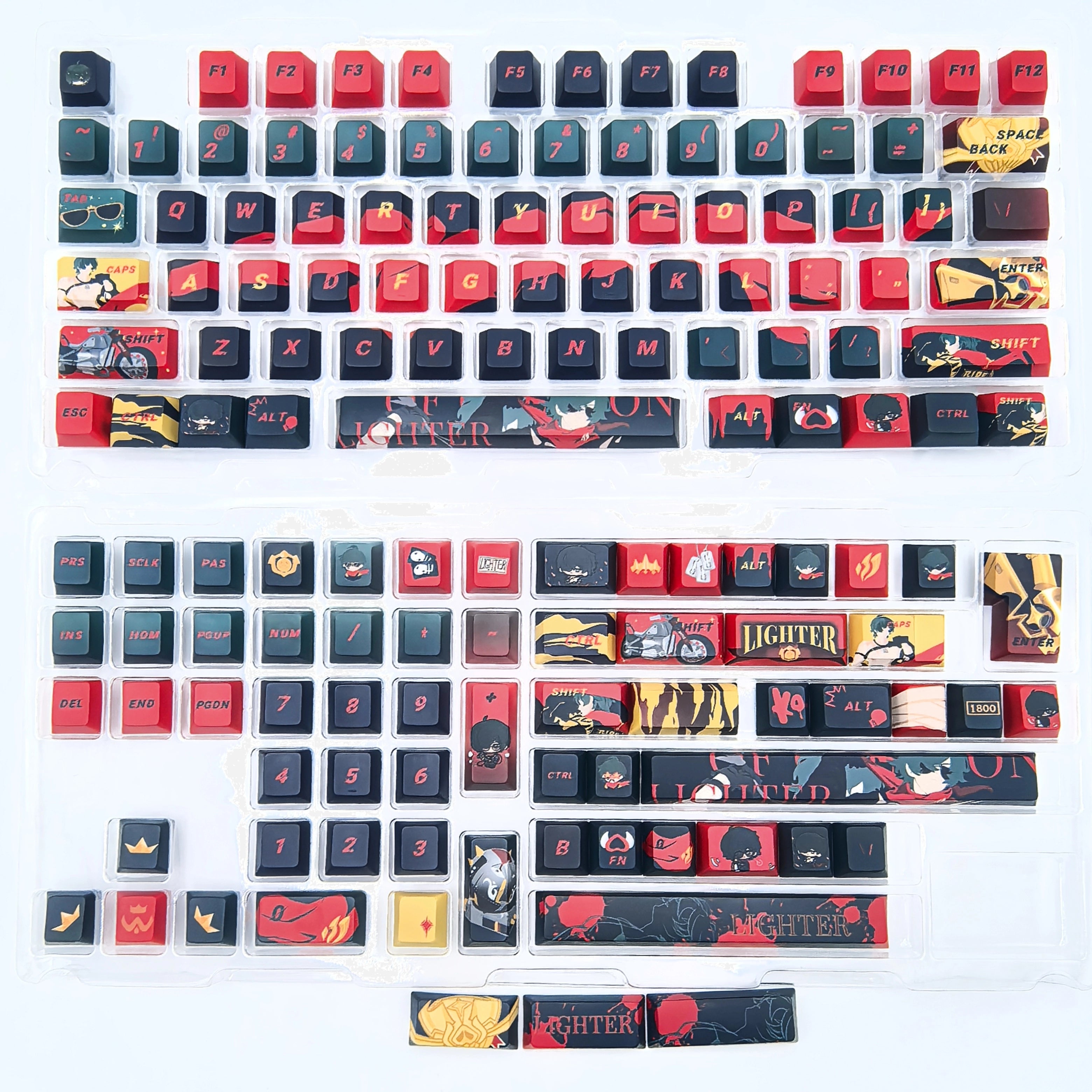 Zenless Zone Zero: Lighter Custom Keycap Set - Sons of Calydon Ver